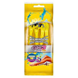 Wilkinson Sword Extra 3 Beauty Sun Kadın Kullan At Tıraş Bıçağı 4 Adet