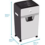 HP OneShred 24CC Evrak İmha Makinesi / Kağıt Kırpma Makinesi - Çapraz /Parçaçık kesim -4mm x 35mm-30lt