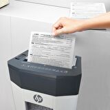 HP OneShred Auto 80CC Otomatik Beslemeli Evrak İmha Makinesi-Çapraz kesim-4,3x12mm-15lt