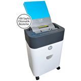 HP OneShred Auto 100CC Otomatik Beslemeli Evrak İmha Makinesi-P4-Çapraz kesim-4,3x12mm-17lt