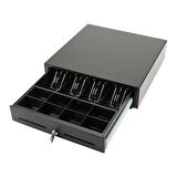 Olympia LD 410AT Easy Push Metal Para Çekmecesi (8 Bozuk Para, 4 Kağıt Para Bölmeli)