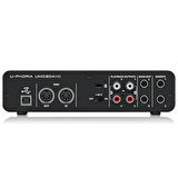  Behringer U-PHORIA UMC204HD 2x4 USB Ses MIDI Arayüzü, MIDAS Mikrofon Çözünürlüklü Ses Kartı