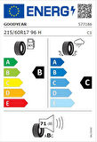 Goodyear 215/60 R17 96H Efficientgrip SUV Oto Yaz Lastiği (Üretim:2024)