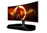 AOC  34 inc CU34G2XP/BK 1ms 180Hz FreeSync Premium WQHD VA Curved Gaming Monitör