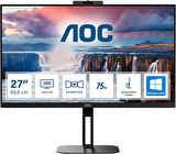 AOC 27"Q27V5CW/BK 1ms 75Hz HDMI Dp Type-C IPS Monitör(Ölü Pixel)