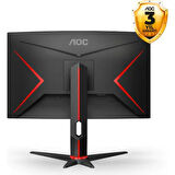 AOC 27" CQ27G2SE/BK 1 ms 165 Hz 2K QHD VA Curved Oyuncu Monitörü(Ölü Pixel)