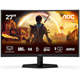AOC C27G42E 27" 180Hz 0.5ms HDMI DP AdaptiveSync HDR10 FHD FAST VA Gaming Monitör