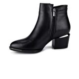 Venüs 2128242K Kadın Deri Kalın Topuk Bot