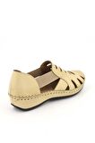 Venüs 18791395 Kadın Deri Lastikli Comfort Delikli Sandalet