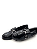 Venüs 2455201K Kadın Hakiki Deri Tokalı Loafer Ayakkabı