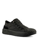 Gamelu Vıgor Unisex Lastikli Memory Foam Keten Sneaker Ayakkabı
