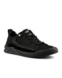 Gamelu Punch Lastik Bağ Keten Memory Foam Sneaker Ayakkabı