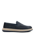 Greyder 64696 Erkek Hakiki Deri Baskılı Lastikli Comfort Casual Ayakkabı