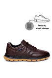 Marcomen 20023 Erkek Hakiki Deri Bağcıklı Anti Stress Atom Ayakkabı