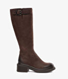 Greyder 35182 Kadın Hakiki Deri Tokalı Günlük Çizme