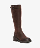 Greyder 35182 Kadın Hakiki Deri Tokalı Günlük Çizme