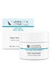 Janssen Cosmetics Night Replenisher Kuru Ciltler İçin Su Bazlı Yağsız Nemlendirici Yüz Bakım Kremi 50 ml
