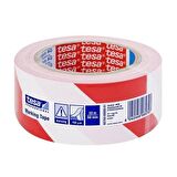 Tesa 60760 İşaret Bandı Kırmızı.Beyaz33X50