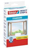 Sineklik, Standart, Cırt Bantlı, Pencere için, Kesilerek ayarlanabilir, Beyaz, 1.30m x 1.50m