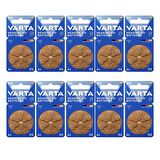 Varta 312 Numara İşitme Cihazı Pili 6'lı Blister 10 Adet(60 Adet)