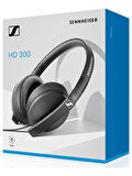 Sennheiser HD 300 Kafa Üstü Siyah Kulaklık OUTLET