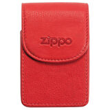 Zippo Leather Cigarette Case Red