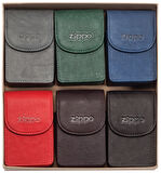 Zippo Leather Cigarette Case Red