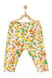 Andywawa Kız Bebek Çiçek Motifli Çok Renkli Alt Üst Takım AC21834R