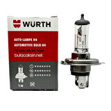 WÜRTH ÇİFT FİLAMAN FAR AMPULÜ H4-12V-60/55W