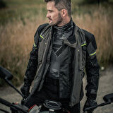 MODEKA TARAN WATERPROOF CEKET SİYAH KOYU GRİ