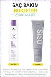 Bc Clean Elektriklenme Karşıtı Şampuan 250ml + Osis Bounty Balm Bukle Kremi 150ml