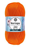 1 Adet Lotus Bikini Büstiyer Bluz Örgü İpi  K273 Turuncu