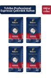 Tchibo Professional Espresso Çekirdek Kahve 1 kg x 4 Adet