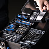 Scheppach C-DTB74/1-X 20V 1x2AH Akülü Vidalama + 74 Parça Aksesuar Seti - 5909315900