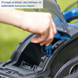 Scheppach BC-MP320 1X4.0 Ah Akülü Çim Biçme Makinesi - 5911413403