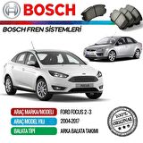Ford Focus 2004 - 2017 Arka Fren Balata Takımı - Bosch