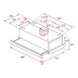 TEKA TL 6310 Sürgülü Aspiratör TL 6310 40474251