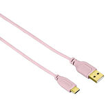 Hama Hm135787 Usb-c Usb-a Kablo Flexi 0.75m Pembe