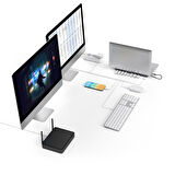 Hama USB-C Hub, Stand, 10 port 4xUSB-A,2xUSB-C,HDMI,LAN
