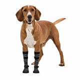 Trixie Yumuşak Köpek Çizmesi L 2 Adet Siyah- Gri 