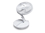 KOENIC KTF 18422 USB Masaüstü Kompakt Vantilatör Beyaz