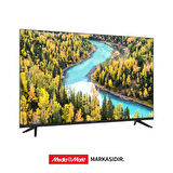 PEAQ 43Q80 43 inç 109 Ekran Dahili Uydu Alıcı Google 4K Ultra HD QLED TV