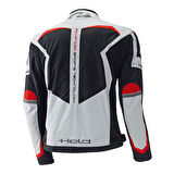 Held Zelda Yazlık Korumalı Motosiklet Montu Gri  Siyah  Kırmızı