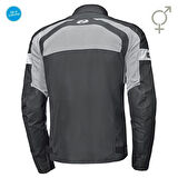 Held Tropic 3 Korumalı Yazlık Kadın Motosiklet Montu Siyah  Gri