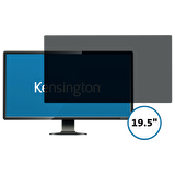 Kensington 19,5" Monitörler için Gizlilik Ekranı Filtresi 16:9 - 2 Yönlü Çıkarılabilir,626478