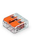 Wago Çok Amaçlı Konnektör 3x4mm (50ad) WAG221413