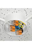 Wago Çok Amaçlı Konnektör 3x4mm (50ad) WAG221413
