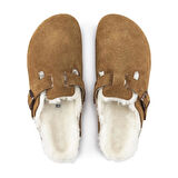 Birkenstock 1001141 Boston VL Shearling Mink Kadın Terlik