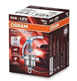 OSRAM  NIGHT BREAKER LAZER H4 12V 60/55W %150 Daha Güçlü Işık  150M'ye kadar Fazla Görüş Açısı
