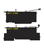 Dell Latitude P110G P110G001 P110G002 Notebook Batarya Laptop Pil Ver.1 - 4 Cell